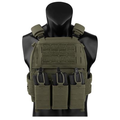 PETAC GEAR Tactical Tegris Cummerbund V5 Weighted Vest Full Set For Man With Zip On Back Panel Banger (RG)