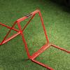 Yardwe 6pcs Square Agility Rings Speed Rings Youth Agility Footwork Training and Speed Hurdles Ladder Fitness Equipment Sport Workout Home Gym view 2