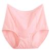 Women's Cotton High Waisted Brief Underwear No Show Seamless Invisible Ladies Plus Size Soft Stretch Cheeky Panties view 1