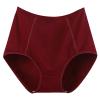 Women's Cotton High Waisted Brief Underwear No Show Seamless Invisible Ladies Plus Size Soft Stretch Cheeky Panties view 1