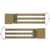 Jesscasday Tacticals Cummerbund Quick Release Buckle Set Kits 3-Band for CPC NCP Airsofts Vest Plate Carriers Mounting Strap Quick R view 1