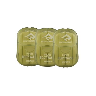 Sea to Summit Trek and Travel Pocket Body Wash, 3-Pack