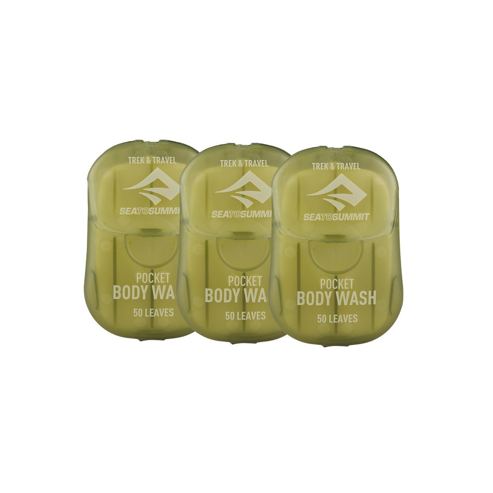 Sea to Summit Trek and Travel Pocket Body Wash, 3-Pack