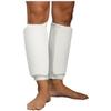 Cloth Shin Guard Taekwondo, Martial Arts, MMA Foot Protective Gear Protector for Sparring (Black/White; Child Small to Adult XL) (White, XS-CHL) view 1