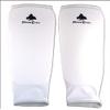 Cloth Shin Guard Taekwondo, Martial Arts, MMA Foot Protective Gear Protector for Sparring (Black/White; Child Small to Adult XL) (White, XS-CHL) view 3