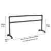 3.3X3.4ft Dance Bar, Ballet Bar, Mobile Ballet Bar, Portable, Freestanding Expandable Dance Bar for Home Or Studio with Suction Cup (Size : 220x60x105cm) view 2