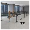 3.3X3.4ft Dance Bar, Ballet Bar, Mobile Ballet Bar, Portable, Freestanding Expandable Dance Bar for Home Or Studio with Suction Cup (Size : 220x60x105cm) view 4