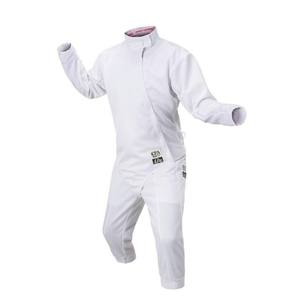KJHY 3-piece Fencing Suit (Fencing Vest/fencing Jacket/fencing Pants) 450N Fencing Training Clothing for Fencing Training/Competition (Thickness : Right hand, Size : 38)