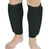 Cloth Shin Guard Taekwondo, Martial Arts, MMA Foot Protective Gear Protector for Sparring (Black/White; Child Small to Adult XL) (Black, L) view 1