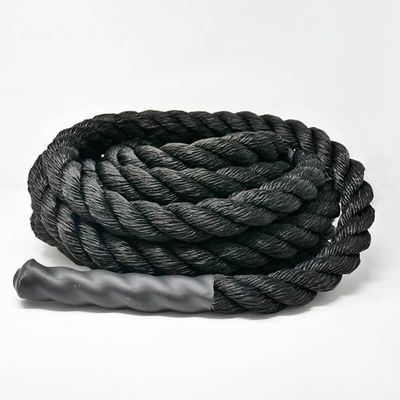 Hercules Bulk Ropes 2"" Battle Rope (30'), Black