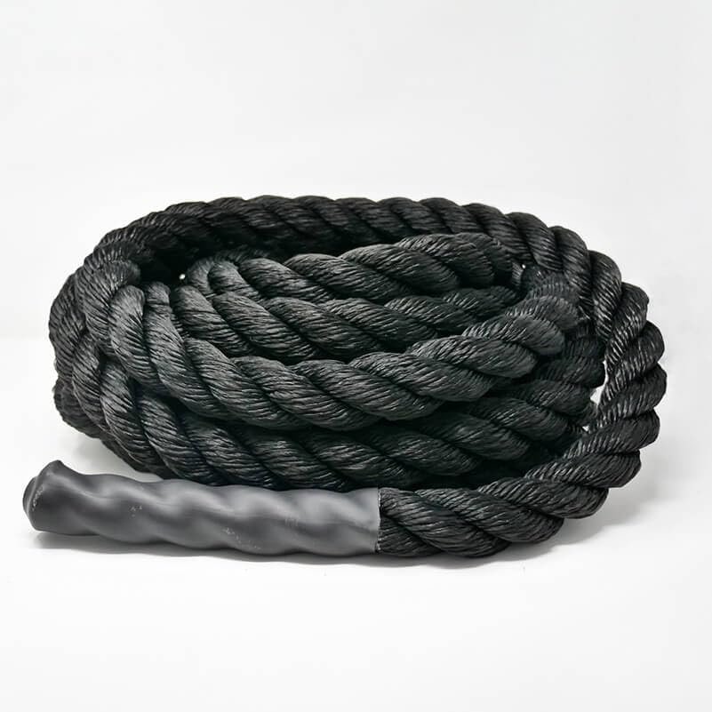 Hercules Bulk Ropes 2"" Battle Rope (30'), Black