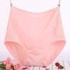 Women's Cotton High Waisted Brief Underwear No Show Seamless Invisible Ladies Plus Size Soft Stretch Cheeky Panties view 2