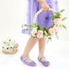 Otter MOMO Toddler/Little Girls Mary Jane Ballerina Flats Shoes Slip-on School Party Purple Dress Shoes Size 8 view 3