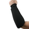 Cloth Forearm Guard Taekwondo, Martial Arts, MMA Forearm Protective Gear Protector for Sparring (Black/White; Child Small to Adult XL) (Black, L)