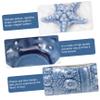 Holibanna Marine Jewelry Box Ceramic Stew Pot Heat-resistant Storage Decorative Bowl view 3