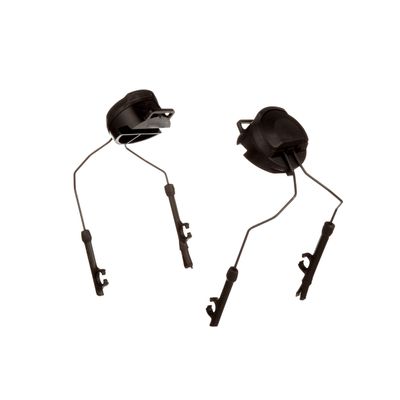 PROHEAR BR03 ARC Adapter for Peltor Shooting Earmuffs, Tactical Helmet Rail Adapter for Airsoft Hunting Hearing Protection, Black