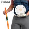 WHYGOLF Alignment Discs with Padded Golf Alignment Rods - Easily Train Golf Swing Plane, Path & More, Golf Training Aid with 2 Golf Alignment Stick Holders and 2 Alignment Sticks view 4