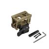1.50/1.54/1.60/1.93/2.33/2.26/2.91" Optics Red Dot Sight Riser Mount for Original or Replica Series Red Dot Sight Etc(1.54" with QD DE) view 3