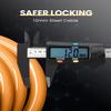 Everyfun Bike Lock Cable with Combination,High Security 5-Digit Resettable Combination Bicycle Lock Anti-Theft, Scooter Lock with Mounting Bracket for Bikes and Scooters(Yellow) view 4