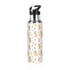 Wusikd Cute Capybara Water Bottle with Straw Lid Double Wall Hearts Thermos Bottle Vacuum Insulated Flask Stainless Steel Water Bottle for Gym Outdoor 20 OZ view 1