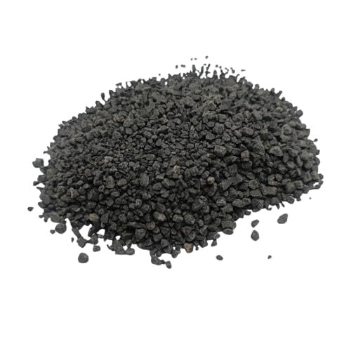 Crushed Black Onyx Gemstone Coarse Powder Stone Inlay Woodworking Ring Inlay Crushed Stone For Inlay, Healing Stone Powder Woodwork Ring Inlay (200 Gram (7.05 OZ), 2 to 4 MM)