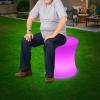 16" LED Cube Light with Remote, 16 RGB Color Changing Cube Seat for Terraces, Bars, Restaurants, KTV, Clubs, Pools, Road Beautification view 4