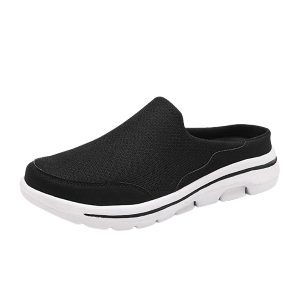 ANNINGBO Elsvia Orthopedic Shoes,Elsvia Orthopedic Shoes for Men, Elsvia Orthopedic Shoes for Women,Comfort Breathable Support Sports Sandals (Black White(Unisex),10-10.5)