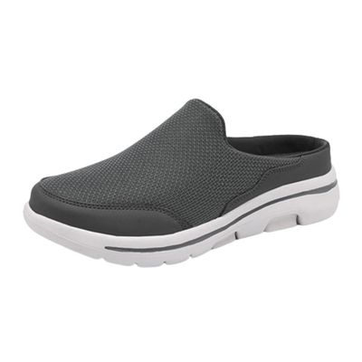 ANNINGBO Elsvia Orthopedic Shoes,Elsvia Orthopedic Shoes for Men, Elsvia Orthopedic Shoes for Women,Comfort Breathable Support Sports Sandals (Dark Gray(Men),12)