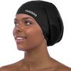 YOGINGO Extra Large Swim Cap - Swim Cap for Long Hair, Dreadlocks, Weaves, Hair Extensions, Braids, Curls & Afros - Silicone Swimming Cap for Women & Men, Keep Hair Dry (XL) view 1