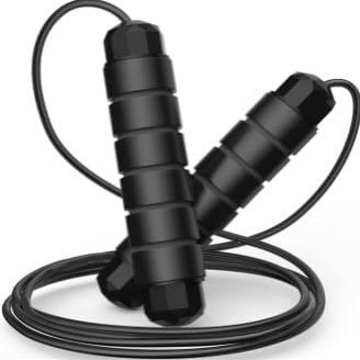 1 * Black Jump Ropefor for Home Exercise&Fitness