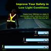 FAWAYSHAAN Reflective Running Vest, Lighted Walking Vest with Pocket, USB C Rechargeable, Reflective Gear for Walking, Biking at Night, High Visibility Gear for Women, Men view 2