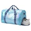 Yaopeing Gym Bag with Shoes Compartment,Sports Duffle Bag for Girls,Waterproof Travel Gym Tote Bags for Women,Blue view 1