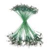 100PCS Fishing Wire Leaders,Steel Leaders Fishing, Saltwater Leaders Wire with Swivels and Snaps (30cm) view 1