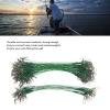 100PCS Fishing Wire Leaders,Steel Leaders Fishing, Saltwater Leaders Wire with Swivels and Snaps (30cm) view 4