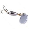 KTGCOZS Pack of 3 Fishing Lure Feather Hooks Spoon Spinners Baits Tackle Trout Salmon Surf 1/3oz view 3