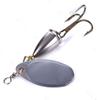 KTGCOZS Pack of 3 Fishing Lure Feather Hooks Spoon Spinners Baits Tackle Trout Salmon Surf 1/3oz view 4