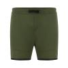 Muscularfit Men Elastic Shorts Summer Fashion Beach Shorts Casual Cotton Drawstring Swim Trunks with Pockets Trendy Clothes Mens Big and Tall Shorts Green XL view 3