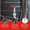 Prestacycle Prestaflator Mini Pro, Bike Tire Inflator Head, Bicycle Air Pump Valve Presta Push-to-Inflate Tool for Air Compressor Lines, Bike Tools & Maintenance, Mini Pro Inflation Tool view 4