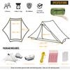 3F UL Gear Lanshan Ultralight Tent 3-Season Backpacking Tent for 2-Person Camping, Outdoor Lightweight Waterproof Professional Tent (2 Person-Khaki, 3 Season) view 3