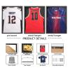 PKHROR Jersey Frame Display Case 2 Pack - Large Lockable Sports Jersey Frame Shadow Box with Uv Protected Acrylic and Hanger for Baseball Basketball Football Soccer Hockey Sport Shirt Black view 3