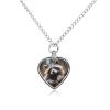 Wild Animal Cute Raccoon Pet Urn Necklace for Ashes Pendant Memorial Keepsake Cremation Jewelry for Pet Dog Cat view 1