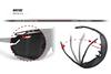 Bertoni Sport Cycling MTB Running Sunglasses for Men Women in TR90 Photochromic Polarized Yellow Wide Lens mod. ALPHA view 4