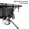APLUSH Portable Camping Table, Aluminum Lightweight Beach Table with Easy Carrying Bag for Indoor, Outdoor, Camping, Backyard, BBQ, Party, Patio, Beach, Picnic,Travel,Fishing,Army Green view 4
