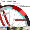 HH HILAND 26 Inch Womens Beach Cruiser Bike, Single Speed Commuter Bicycle with Rear Coaster Brake, Low Step-Through Frame, Comfortable Seat with Dual Springs, City Hybrid Bike for Women Men Adult view 3