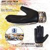 AlphaSports Soccer Goalie Gloves for Kids Boys, Youth and Adult Football Goalkeeper Gloves with 4mm Latex Palm and Double Wrist Protection (Black, Size 5 Suitable for 9 to 12 Years Old) view 4