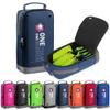 brooman Youth Adult Soccer Shoe Bag Sport Gear Waterproof Zippered Shoe Storage Organizer for Gym Golf Football Travel (Navy) view 1