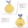 Veemoon 12pcs Football Match Medals Gold Award Medals for Student Sports Soccer Games view 3