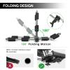 Leader Accessories Stainless Steel Folding Kayak Rack 4 PCS/Set J Bar Car Roof Rack for Canoe Surf Board SUP On Roof Top Mount on SUV, Car and Truck Crossbar with 4 pcs Tie Down Straps view 2