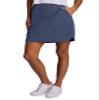 RBX Active Longer Length Skort for Women, Quick Drying Woven Pickleball Golf Skort with Pockets for Tennis, Hiking, Running Smoke Blue XS view 4