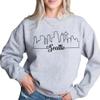 Seattle Skyline Sweatshirt and Hoodie, S5318 view 2